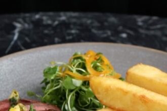 Gordon Ramsay faces backlash for serving only six chips with a steak at his Heddon Street Kitchen. Foodies demand more fries, branding the posh meal stingy.