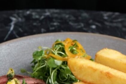 Gordon Ramsay faces backlash for serving only six chips with a steak at his Heddon Street Kitchen. Foodies demand more fries, branding the posh meal stingy.