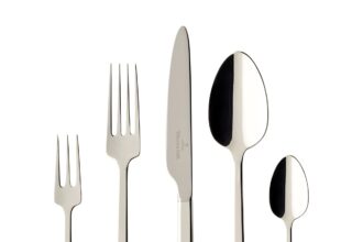 Harrods is selling a £2,759 cutlery set that resembles a £37 set from Sainsbury's. The 30-piece Villeroy & Boch set is made from silver-plated stainless steel, offering a luxurious touch for posh kitchens.