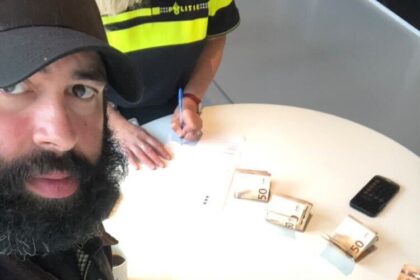 Homeless man Hadjer Al-Ali finds £1,700 on a train and hands it to police. Despite his situation, he acts honorably and receives a £42 gift card as gratitude.