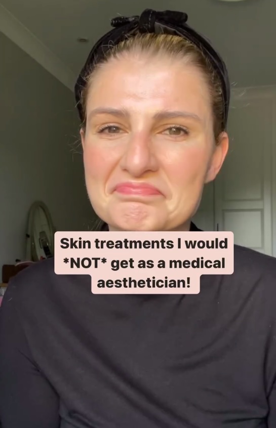 Skincare specialist warns against trendy treatments like microneedling, hydrafacials, and face yoga. Learn why these popular procedures may not be worth it.