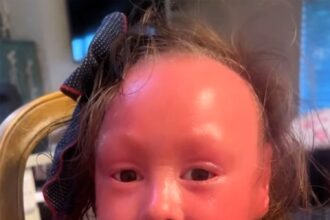 A mum shares her heartbreaking story of her daughter Harper, born with rare harlequin ichthyosis despite a normal pregnancy. The 8-year-old's unique condition requires intensive daily care.