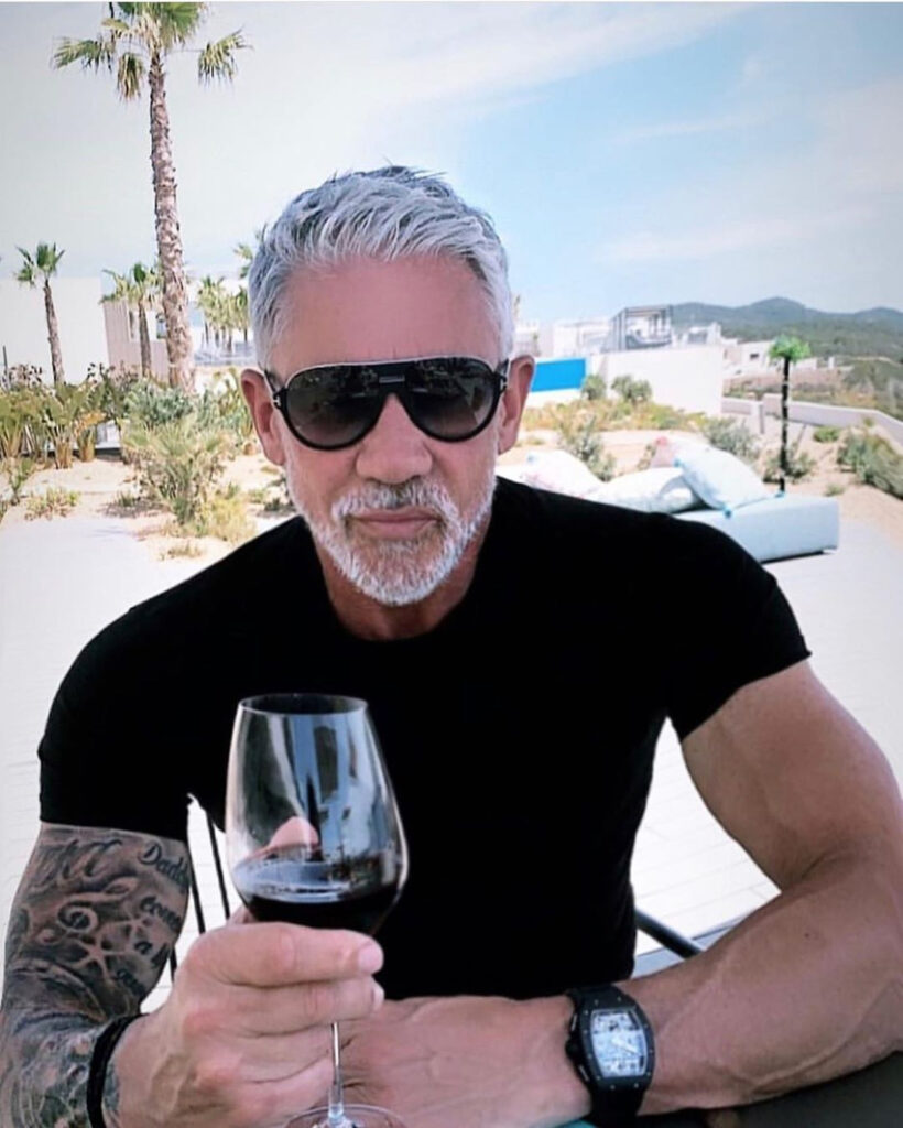 A performer at Wayne Lineker's O Beach club in Ibiza fell from a crane-suspended stage into a pool of shocked revellers. Miraculously, she escaped without injury.