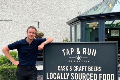 England cricket legend Stuart Broad is hiring waitstaff at his pub, The Tap and Run, for £7.50 per hour. Applicants should be cheerful and hardworking, with no experience needed.