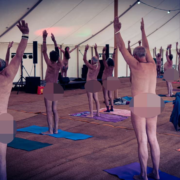 Thousands of naturists will gather for Nudefest 2024 at Thorney Lakes, Somerset, from June 17-23, featuring activities and entertainment just 10 miles from Glastonbury.