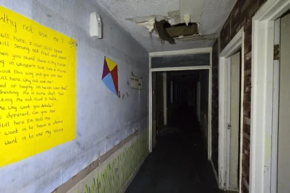 Urban explorer discovers haunting poems about respecting dementia patients in abandoned Sheffield care home. The grand yet eerie Ash House has been neglected since 2016.