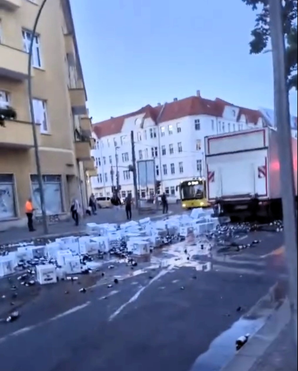 Beer shortage fears loom ahead of Euro 2024 as a truck accident in Berlin spills loads of beer, leaving footy fans distressed just before the tournament kickoff.
