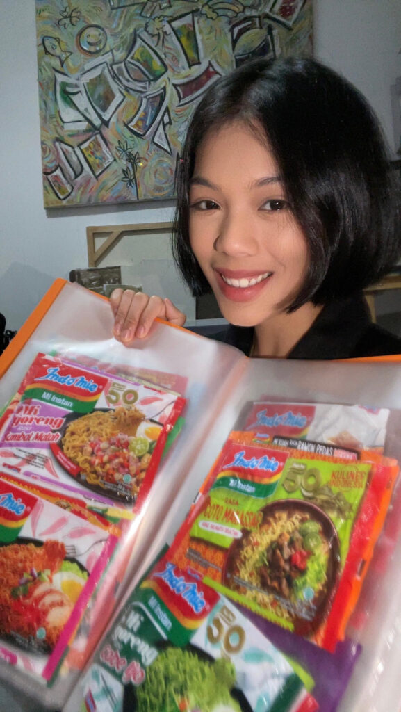 Alya Nurshabrina, 28, from Jakarta, collects instant noodle packets and has over 180 types. Her TikTok video showcasing her collection gained over 710,000 views and 77,000 likes.