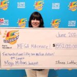 A lucky Illinois woman won a record-breaking £437 million Mega Millions jackpot, becoming wealthier than Celine Dion. She plans to retire early and enjoy life with her family.