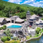 Derek Jeter sells his historic Tiedemann Castle on Greenwood Lake. This sprawling estate features two castles, stunning architecture, and lakeside views.