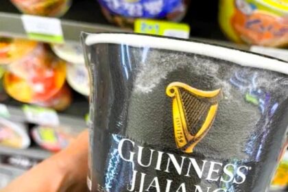 A Brit abroad was stunned to find Guinness-flavoured noodles in South Korea. English teacher Rae tried the unusual snack, sharing her experience and surprising flavor with social media.