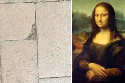 A passerby in Hamburg, Germany, was stunned to spot a mini-version of the Mona Lisa in a cracked pavement. The uncanny resemblance has left many art lovers amazed.