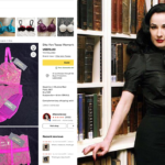 Burlesque star Dita Von Teese is selling her new, labeled lingerie on Depop, with prices ranging from £32 to £74. Items include bras, thongs, and suspenders, attracting satisfied customers.