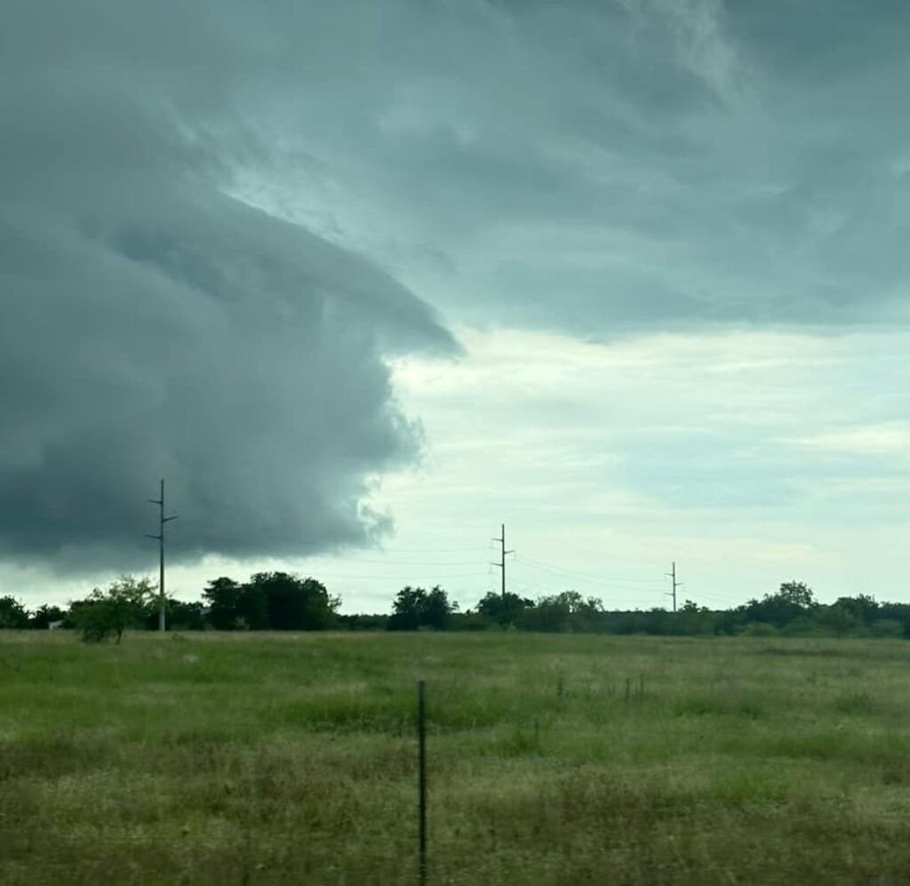 Builder spots Donald Trump-shaped cloud near his Texas home. The cloud's distinctive profile, including Trump's quiff and chin, was seen just days after a rally incident.