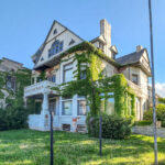 Urban explorer Freaktography discovers 'haunted' funeral home where Harry Houdini was embalmed, revealing eerie rooms and remnants of its past. Watch the captivating exploration!