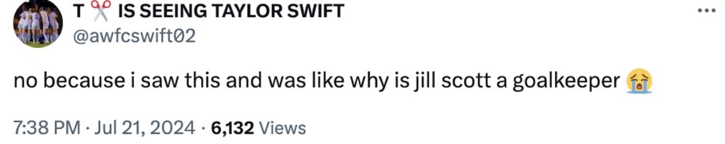 Social media comment on the post of Fans spot uncanny resemblance between San Diego Wave FC's new goalkeeper Hillary Beall and retired Lioness Jill Scott. See the striking similarities that have everyone talking!