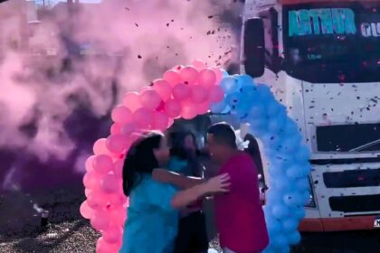 A godfather mistakenly used pink confetti for a gender reveal, thinking the baby was a girl. The next day, they realized it was a boy, causing laughter and confusion in the family.