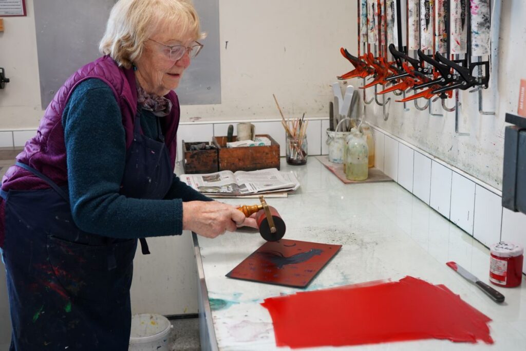 At 83, Heather Monaghan pursues an art course at York College despite past discouragements. Inspired by her grandson, she embraces new skills and finds joy in lifelong learning.