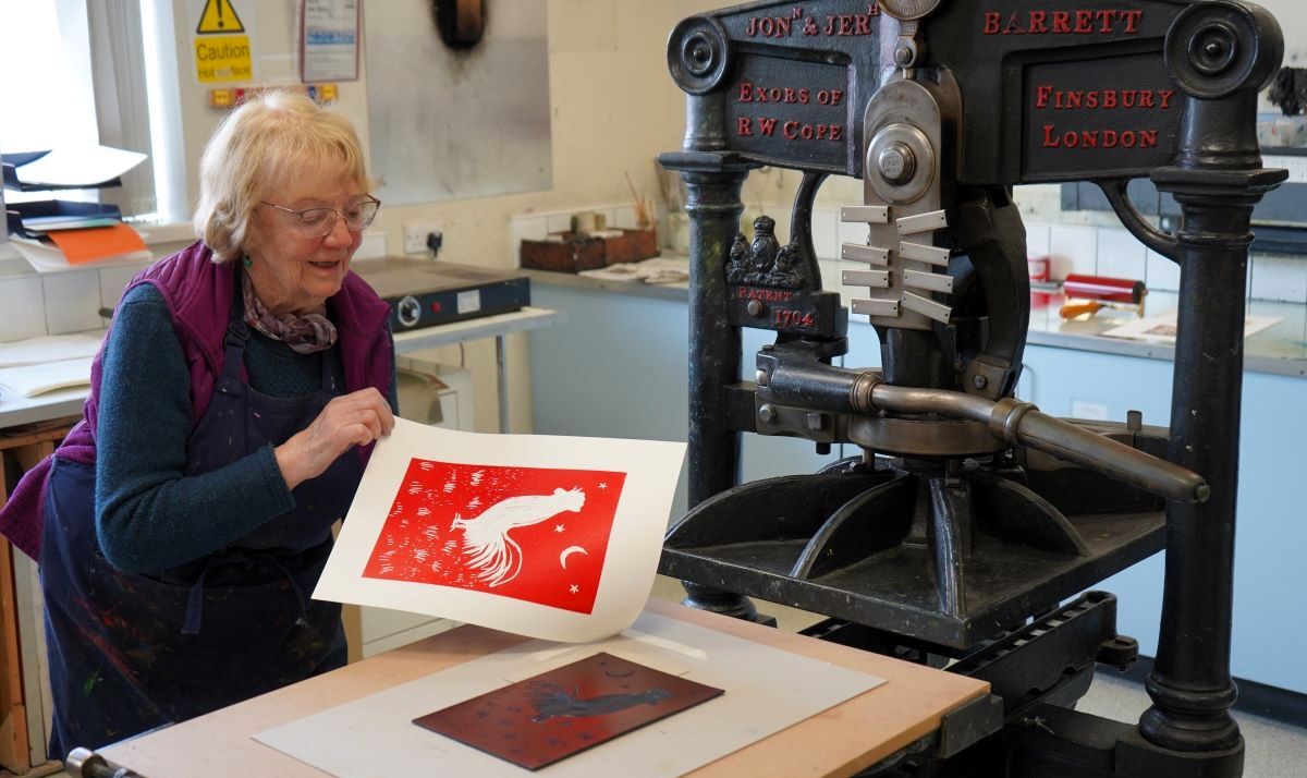 At 83, Heather Monaghan pursues an art course at York College despite past discouragements. Inspired by her grandson, she embraces new skills and finds joy in lifelong learning.