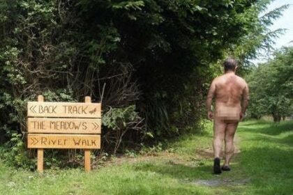 Sport-loving nudists host their own Olympics in Hull, featuring volleyball, boules, and more. The event, organized by British Naturism, celebrates ancient Greek traditions.