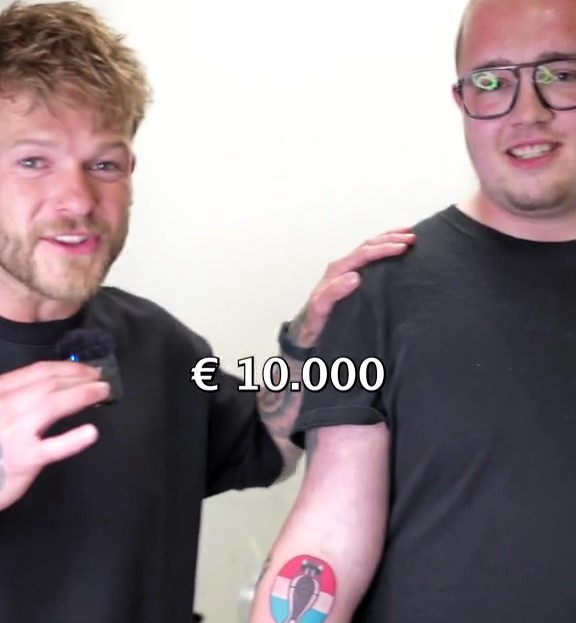Dutch fan Bart Blom gets tattoo predicting Netherlands as Euro 2024 champions for a chance to win £8,400. His daring inking has sparked a mix of praise and skepticism online.