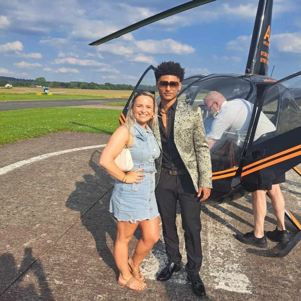 A 16-year-old from Walsall arrived at his prom in a helicopter, creating unforgettable memories. The extravagant entrance cost £750, surpassing sports car quotes, and won him best vehicle and best dressed awards.