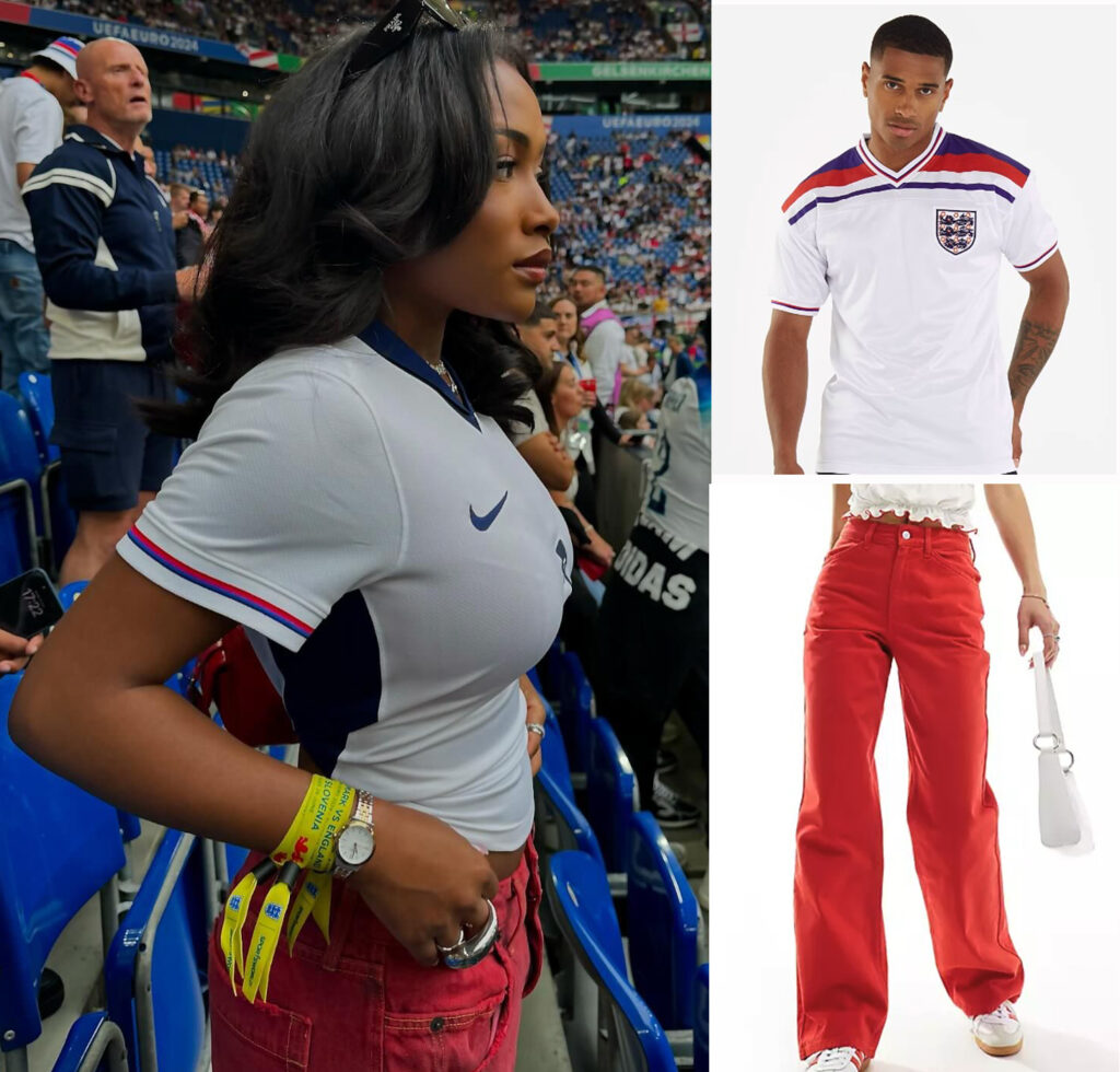 Get the WAG look for less! Discover budget-friendly high street alternatives to stylish outfits worn by England's Euro 2024 stars' partners. Look lavish without the hefty price tag.