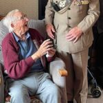 WW2 hero Harry Filby, 99, finally receives his long-overdue War Medal 1939-45 on his birthday, thanks to Elgar Care's surprise application. Heartwarming celebration in Hereford.