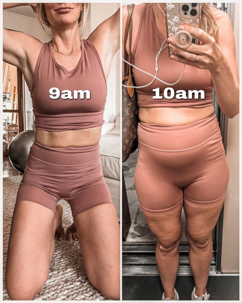 'De-influencer' Danae Mercer reveals how social media stars fake perky breasts with makeup, clever poses, and double bras, promoting body positivity to her 2.3 million followers.