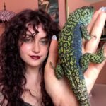 Animal lover Octavia Marlowe, 22, shares her home with over 200 exotic pets, including reptiles, birds, and arthropods. Her passion began with a bearded dragon in 2020.