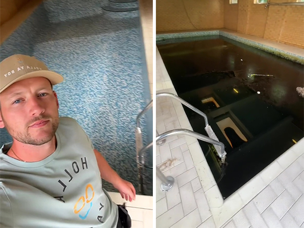 British TikToker ‘The Pool Guy’ stuns viewers with a viral transformation of a grim, algae-filled pool, racking up over 8 million views for the satisfying clean-up.