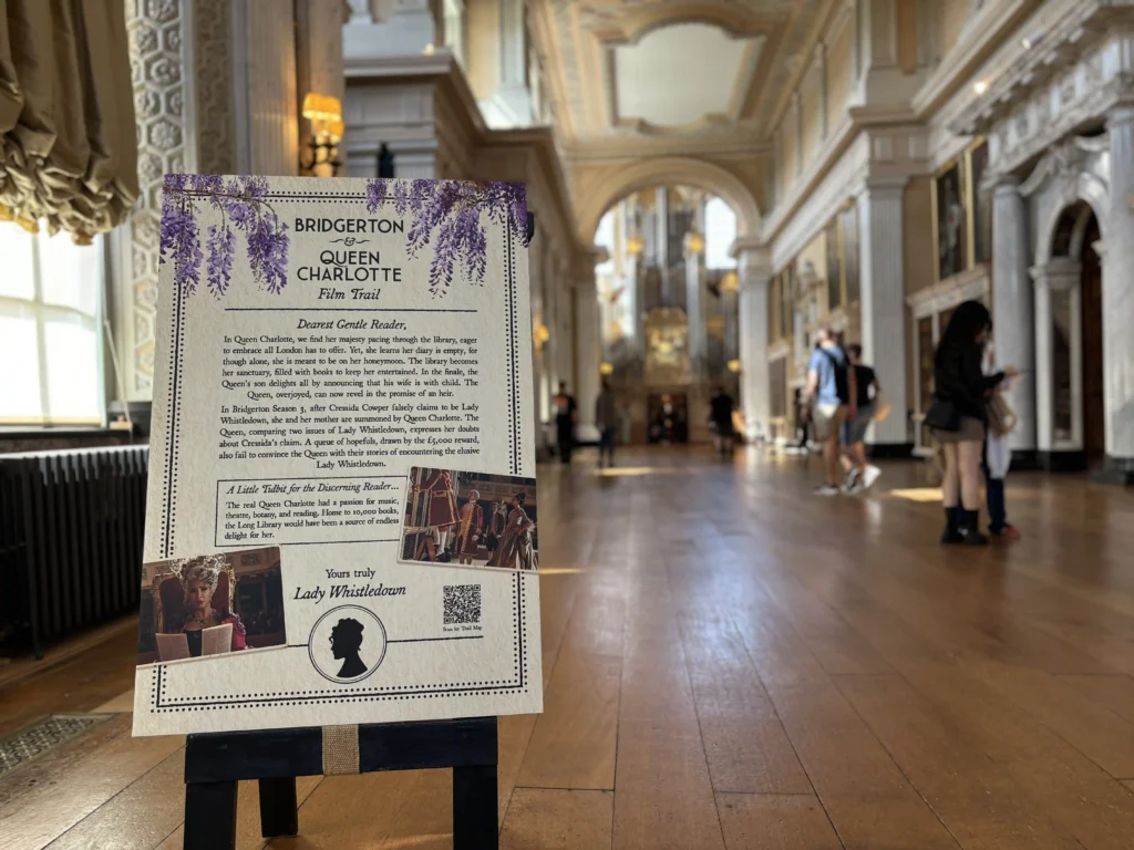 Bridgerton fans can now explore Blenheim Palace, the stunning location of Queen Charlotte's love story, with a dedicated film trail showcasing iconic scenes from the hit series.