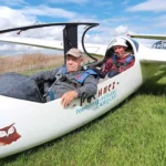 At 95, Neville Robinson is the UK's oldest glider pilot, soaring the skies for 55 years. The Peterborough club member continues flying with no plans to retire.