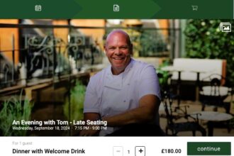 Chef Tom Kerridge hosts exclusive £270 fish and chips evening at Harrods amid pub closure crisis. Event promises premium seafood and wine pairings. Tickets available for September 18.