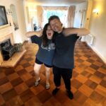 A couple renovating their London home discovered pristine diamond parquet flooring worth up to £25,000 under old carpet, sharing their incredible find in a viral TikTok video.A couple renovating their London home discovered pristine diamond parquet flooring worth up to £25,000 under old carpet, sharing their incredible find in a viral TikTok video.