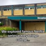 Eerie footage reveals the abandoned school where 'Ackley Bridge' was filmed. Once a TV set, the former St. Catherine's Catholic High School now sits forgotten in Halifax.