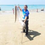 A rare three-metre-long oarfish washed up on a tourist beach in Salinas, Ecuador, sparking earthquake fears among locals. This deep-sea giant is often seen as a harbinger of natural disasters in Japanese mythology.