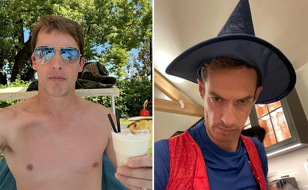 James Blunt hilariously calls out Andy Murray for reusing his joke after the tennis star’s retirement tweet. Fans suggest the duo start a podcast for more laughs.