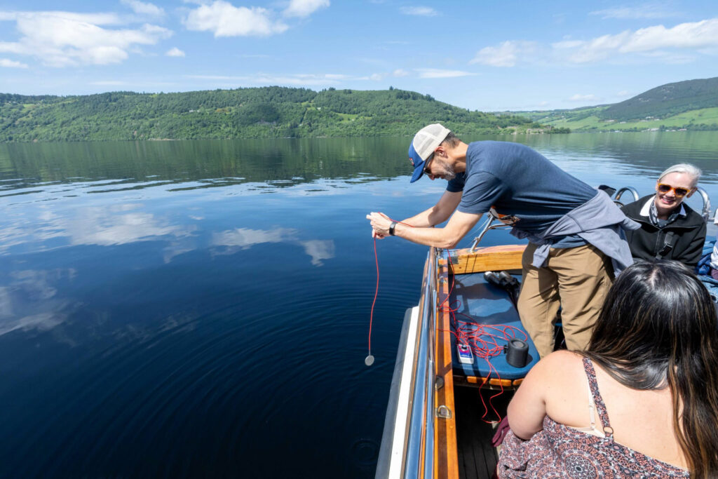 Underwater detectors in Loch Ness pick up a mysterious rhythmic pulse, sparking excitement and speculation about the legendary monster. Experts are eager to investigate further.