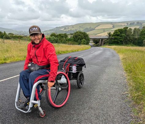 Paralyzed man Peter Smorthit defies the odds, traveling 1,000+ miles across the UK in his wheelchair, raising £12,000 for charity and inspiring others to pursue their dreams.