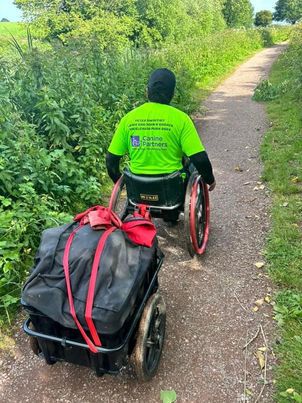 Paralyzed man Peter Smorthit defies the odds, traveling 1,000+ miles across the UK in his wheelchair, raising £12,000 for charity and inspiring others to pursue their dreams.