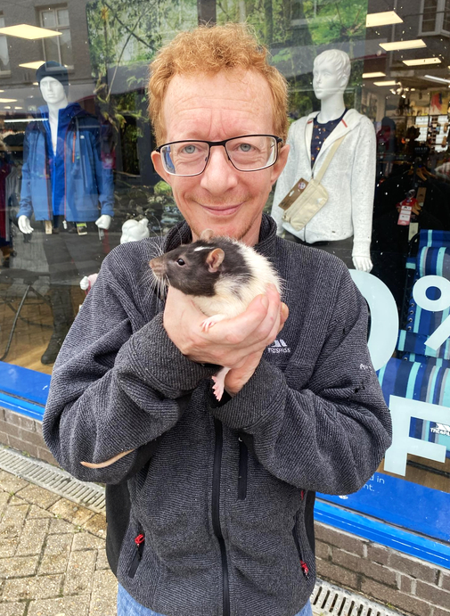 Rat-loving chef John Wolski, inspired by Disney's Ratatouille, takes his pet rats for walks in Newquay. He's on a mission to show they're "very cute" and great company.