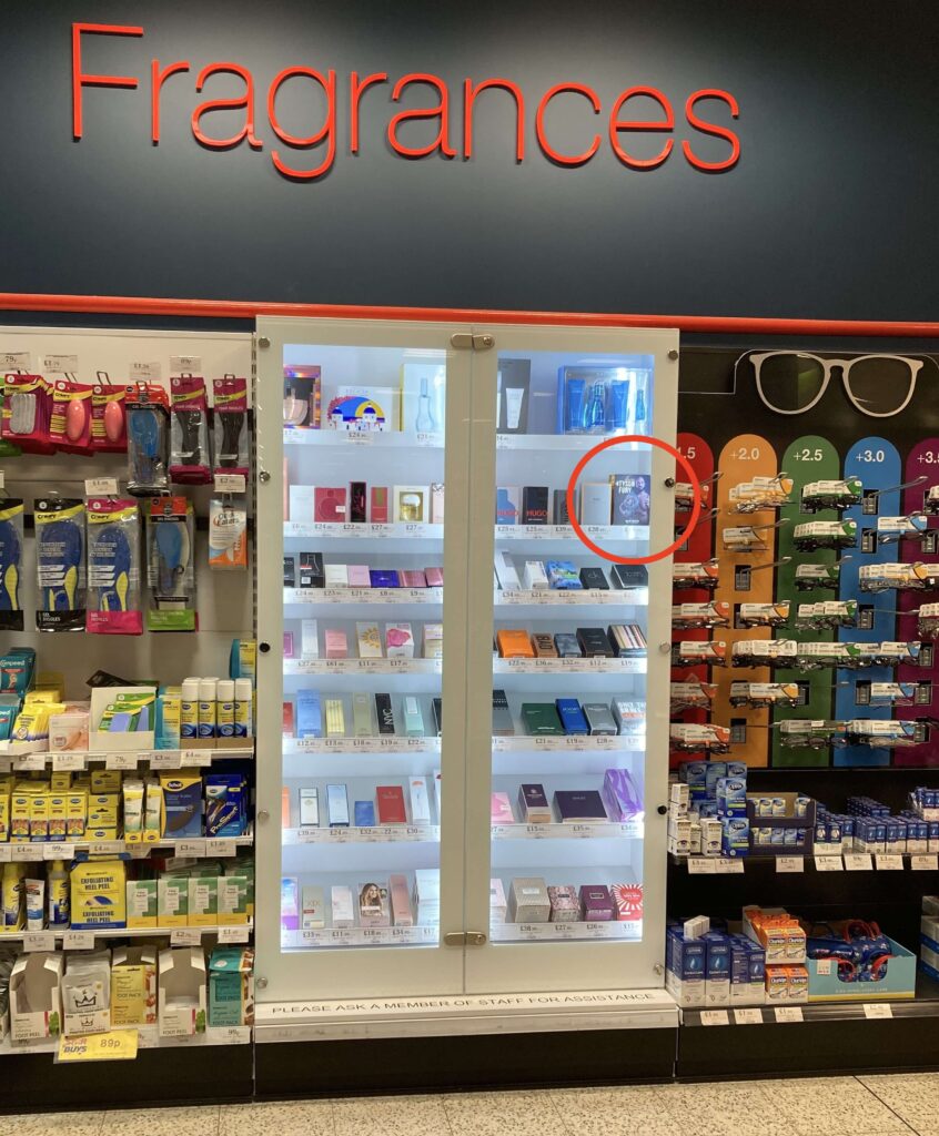 Tyson Fury's £14.99 aftershave is locked in a glass cabinet at Home Bargains to deter shoplifters, leaving shoppers baffled by the extra security for the budget fragrance.