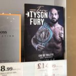 Tyson Fury's £14.99 aftershave is locked in a glass cabinet at Home Bargains to deter shoplifters, leaving shoppers baffled by the extra security for the budget fragrance.