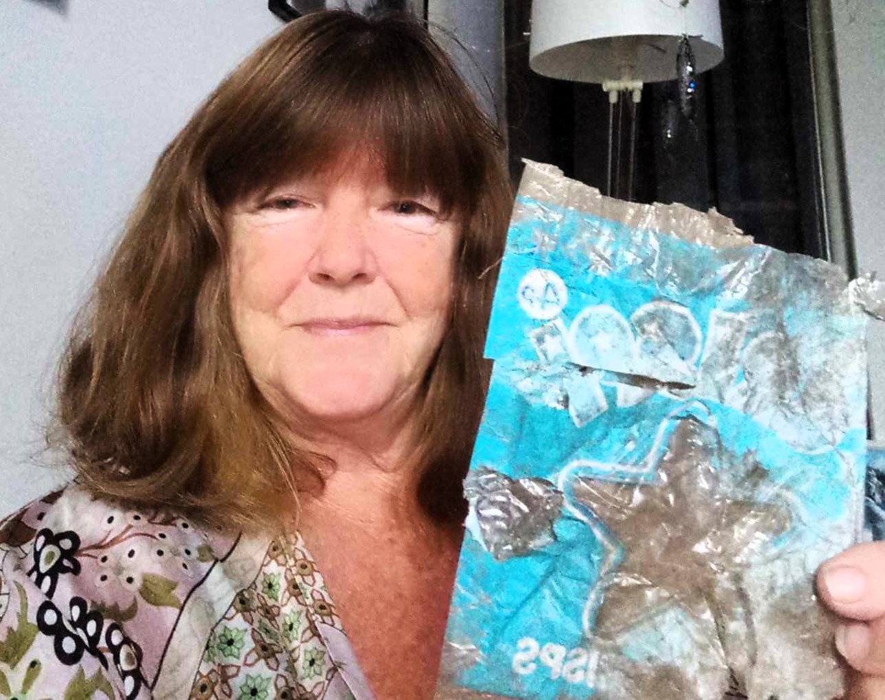 A woman in Cornwall discovered a 50-year-old crisp packet from the 1970s in her garden, highlighting the lasting impact of plastic waste on the environment.