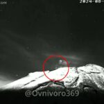 A suspected UFO was spotted flying into the Popocatepetl volcano crater in Mexico, with ufologist Jaime Maussan sharing the footage, sparking speculation of extraterrestrial activity.