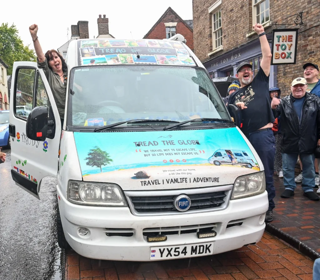 A British couple traveled 66,000 miles across 29 countries in a vintage campervan, embracing adventure, overcoming challenges, and discovering kindness around the globe.