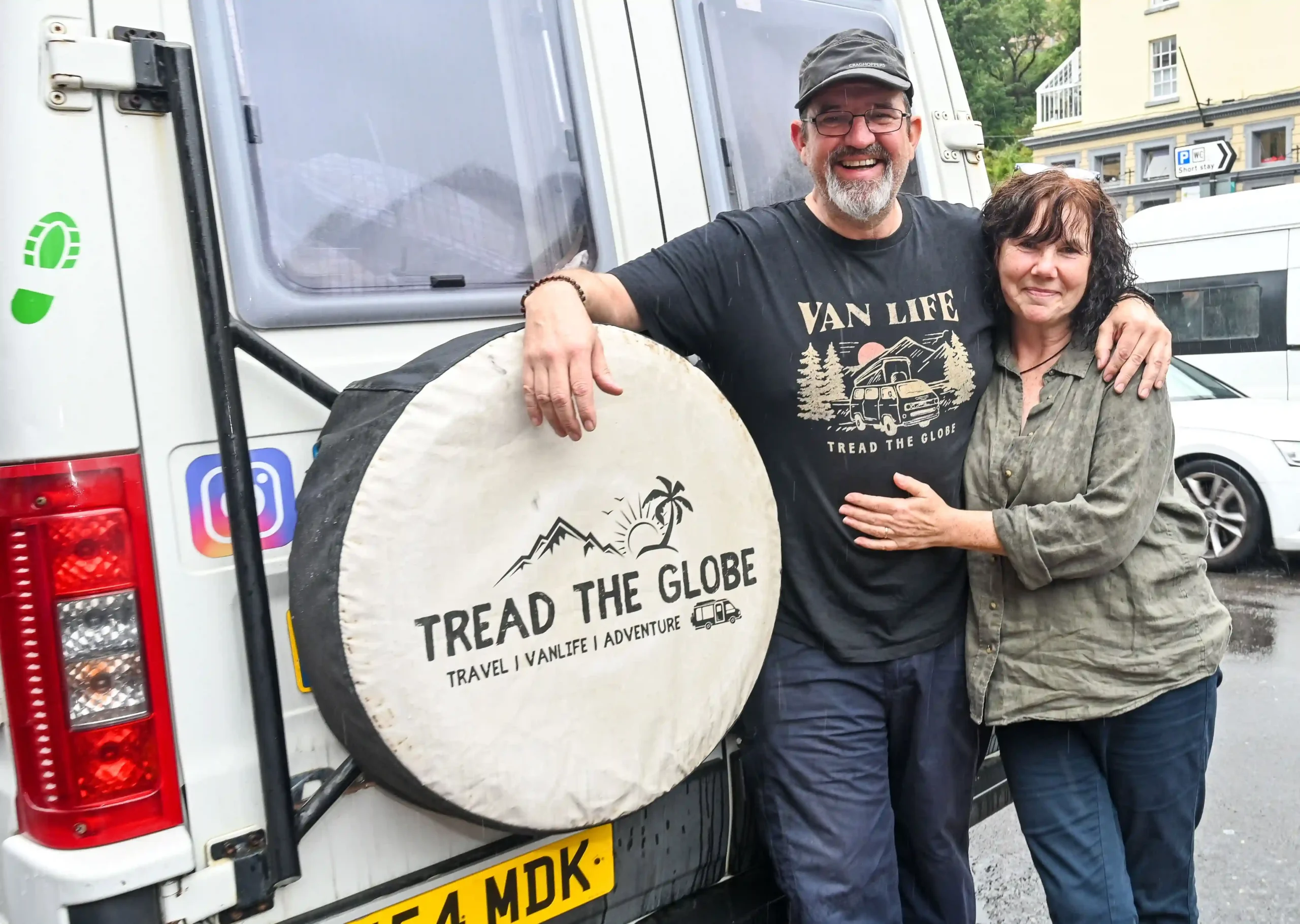 Couple quit jobs to travel the world in a campervan, covering 60,000 ...