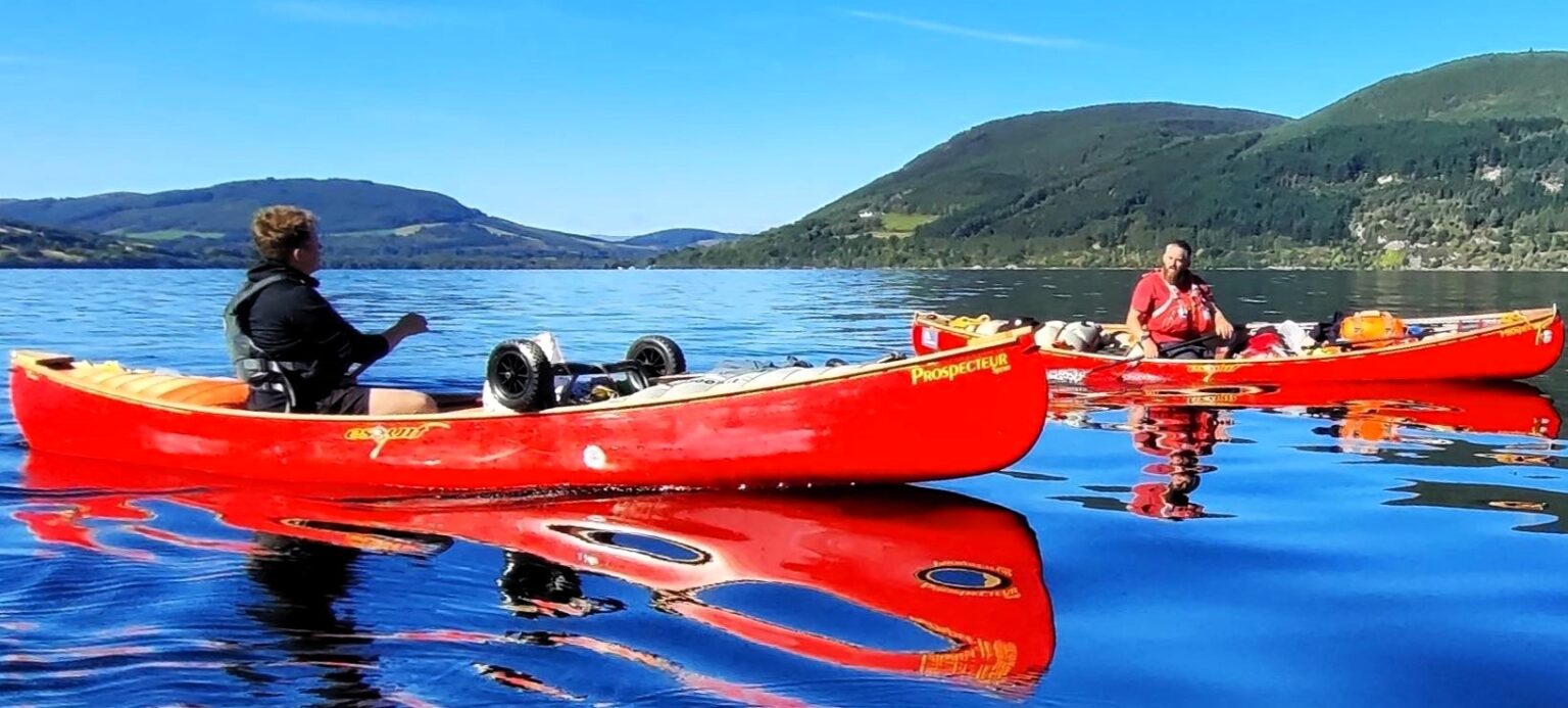 A father and son canoeing duo were struck by a mystery object on Loch Ness, sparking intrigue just days after another man was hit by a strange creature while swimming.