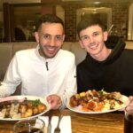 Everton's Dwight McNeil celebrated his two goals against Crystal Palace with a Toby Carvery feast, enjoying a budget roast with friends after their 2-1 Premier League win.